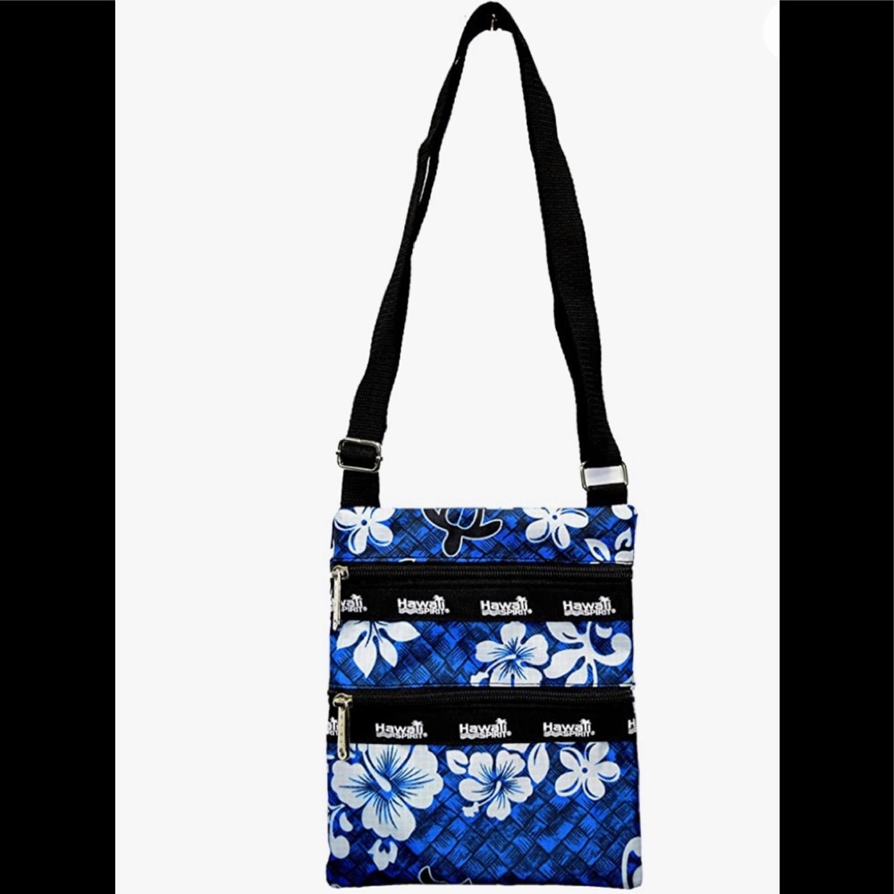 NWT Hawaiian Print 8888 Cross body Bag